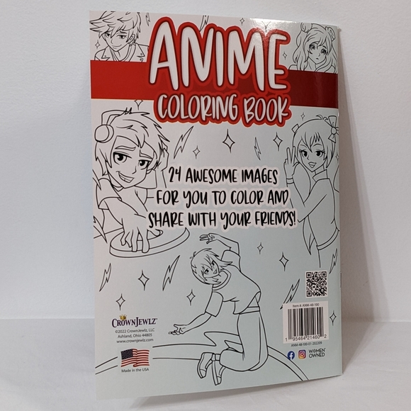 NEW Anime Coloring Book - Picture 8 of 8